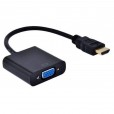 Конвертер hdmi-vga чёрный Full HD 1080 P HDTV HDMI