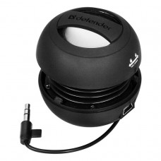 Акустическая система 1.0, Defender, чёрный, 2Вт