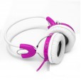 Наушники Crown CMH-943 pink с микрофоном, стерео, 2.1 м.