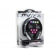 Наушники Crown CMH-950 black с микрофоном, стерео, 2.1 м.