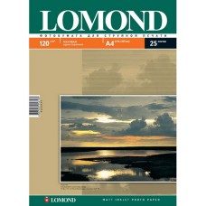 Фотобумага A4/120/25л 1-стор матовая  Lomond