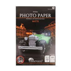 Фотобумага 10х15/220/50л эконом матовая  Revcol