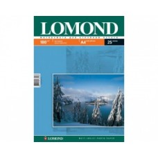Фотобумага A4/180/25л 1-стор. матовая  Lomond