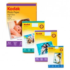 Фотобумага A4/180/20 л., глянцевая Kodak (ПАКЕТ-ФОЛЬГА)
