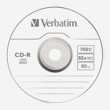 CD-R Verbatim 700Mb 48x DataLife Cake Box (1шт)