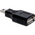 Переходник Mini USB (штекер) - AF (гнездо) USB 2.0 Greenconnect GC-UAF2M5