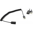 Кабель USB 2.0  удлинитель 2.0m витой Premium  Greenconnect  GC-UEC2M3-2m, AM[штекер]/AF[гнездо], 28