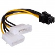 Переходник питания для видеокарт 2xMolex->6-pin