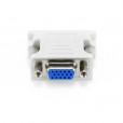Адаптер (переходник) VGA розетка / DVI-I вилка (DVI 24+5 male на VGA 15 HD) Cablexpert