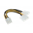 Разветвитель питания Cablexpert CC-PSU-6, 2xMolex->PCI-Express 6pin, для подключения в/к PCI-Е (6pin