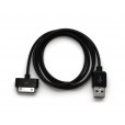 Кабель USB Gembird CC-USB-AP1MB AM/Apple, для iPhone/iPod/iPad, 1м, черный, пакет