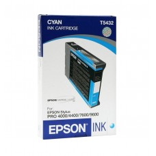 Картридж Epson T5432 (110ml)  cyan