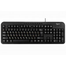 Клавиатура Gembird KB-8330UM-BL, USB, черный, 104 клавиши + 9 доп. клавиш, кабель 1.5 метра