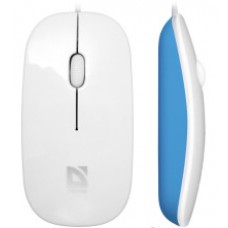 Мышь Defender NetSprinter 440 W (бел-гол, USB), проводная 2кн-1кл-кн, оптика, 1000dpi